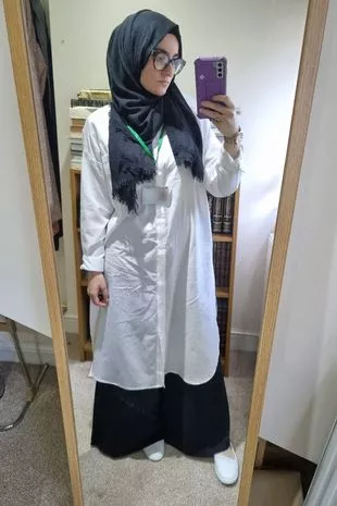 人们以为这个女人已经怀孕7个月了,但事实并非如此